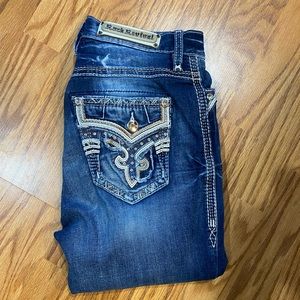 Rock revival ultra high curvy jeans